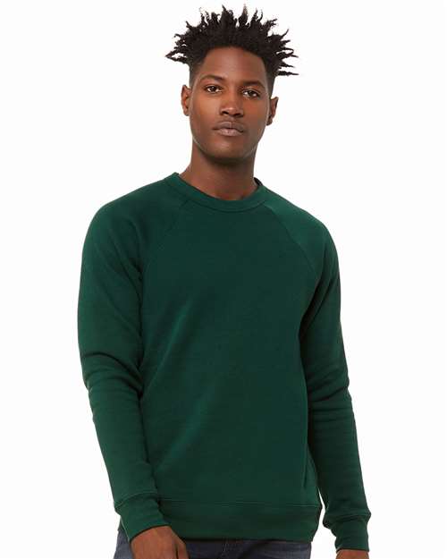 Forest Sponge Fleece Raglan Crewneck Sweatshirt - 3901