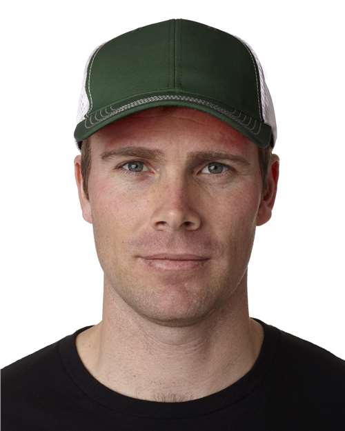 Forest/ White Fairway Cap - FA102