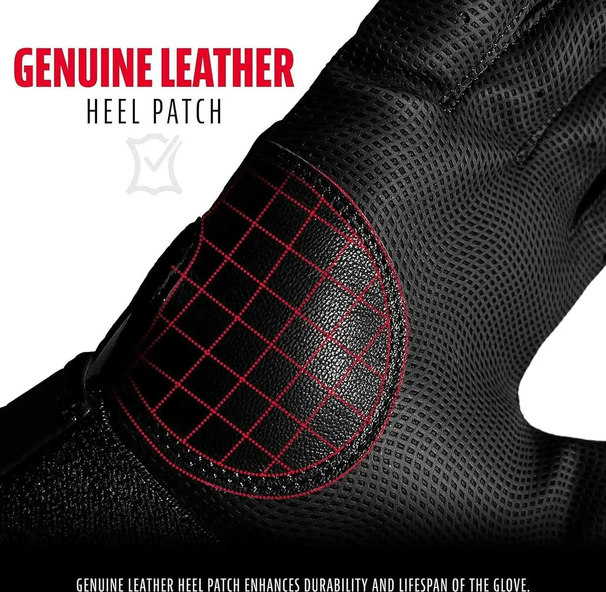 Franklin 2nd-skinz Adult Batting Gloves - Black