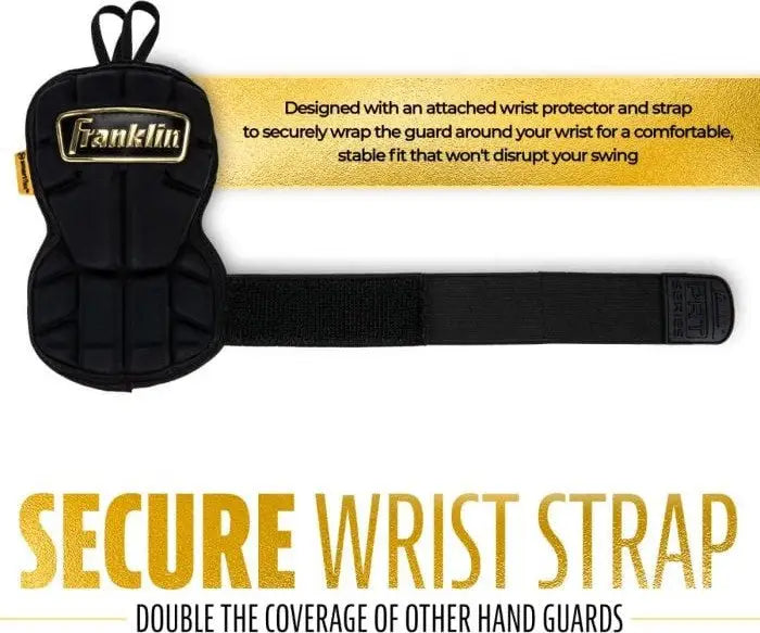 Franklin Adult Prt Protective Hand Guard Lg - Black Gold