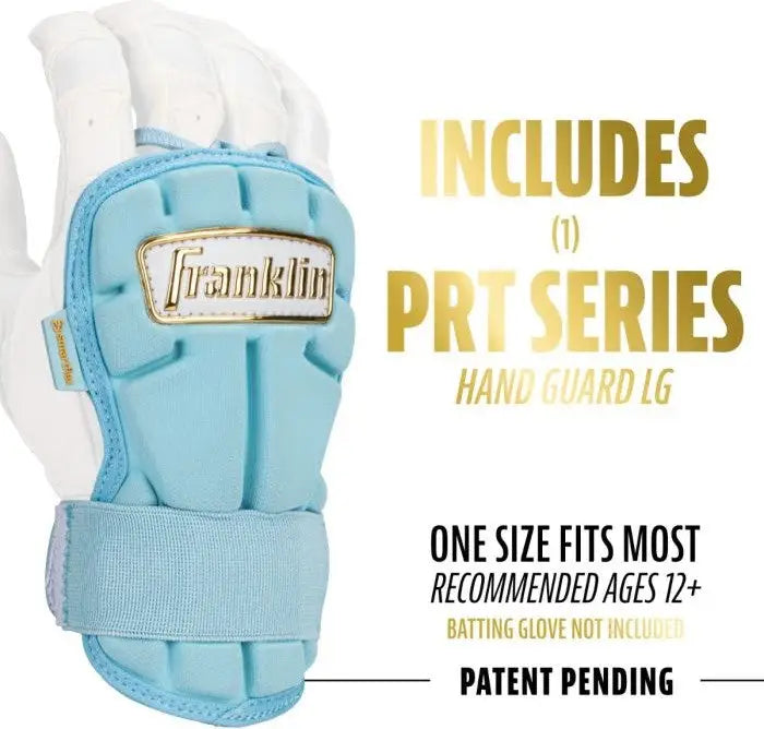 Franklin Adult Prt Protective Hand Guard Lg - Columbia Blue Gold
