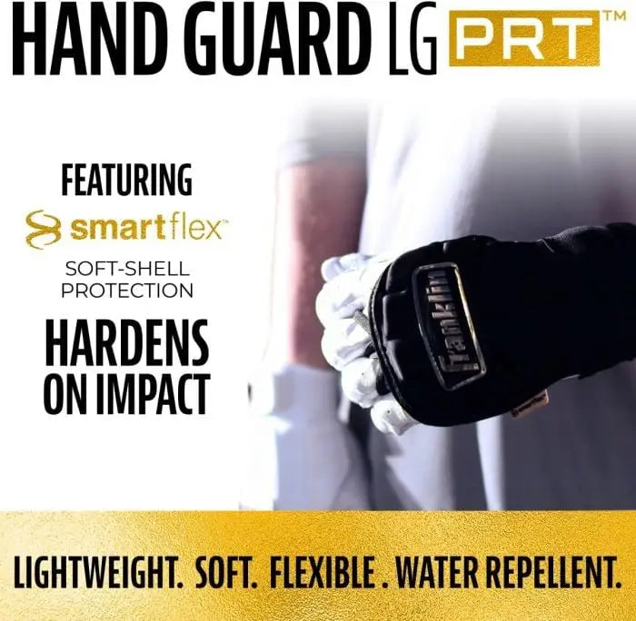 Franklin Adult Prt Protective Hand Guard Lg - Columbia Blue Gold