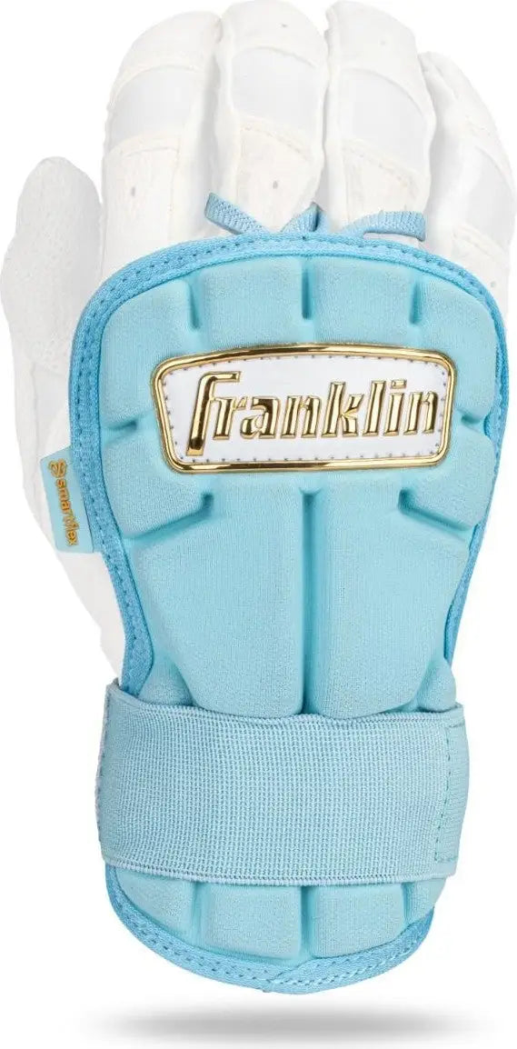 Franklin Adult Prt Protective Hand Guard Lg - Columbia Blue Gold