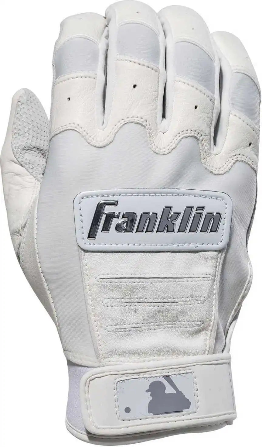 Franklin Cfx Pro Chrome Adult Batting Gloves - White