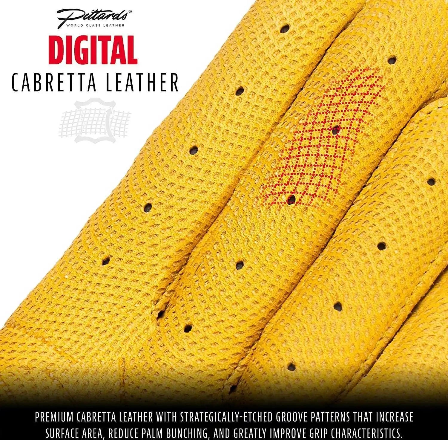 Franklin Cfx Pro Hi-lite Adult Batting Glove - Yellow