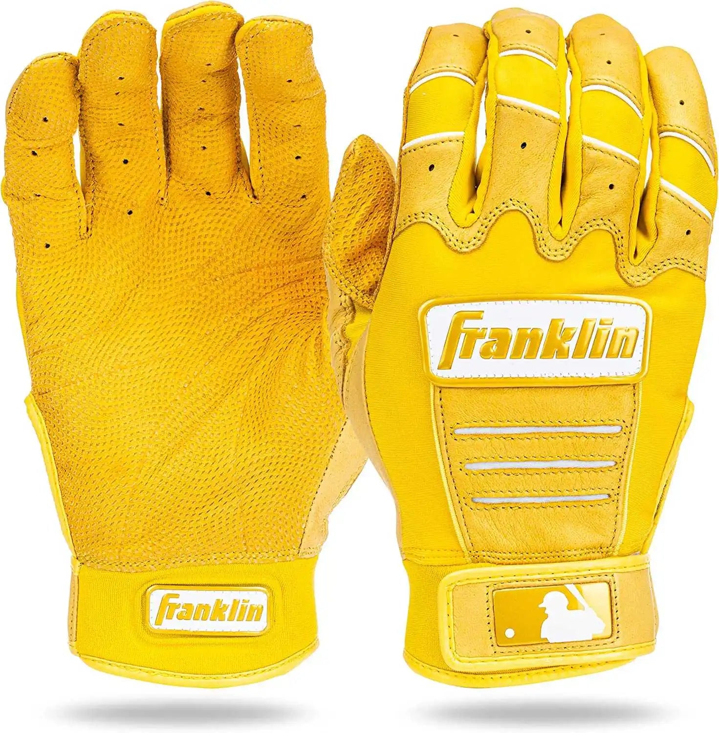 Franklin Cfx Pro Hi-lite Adult Batting Glove - Yellow