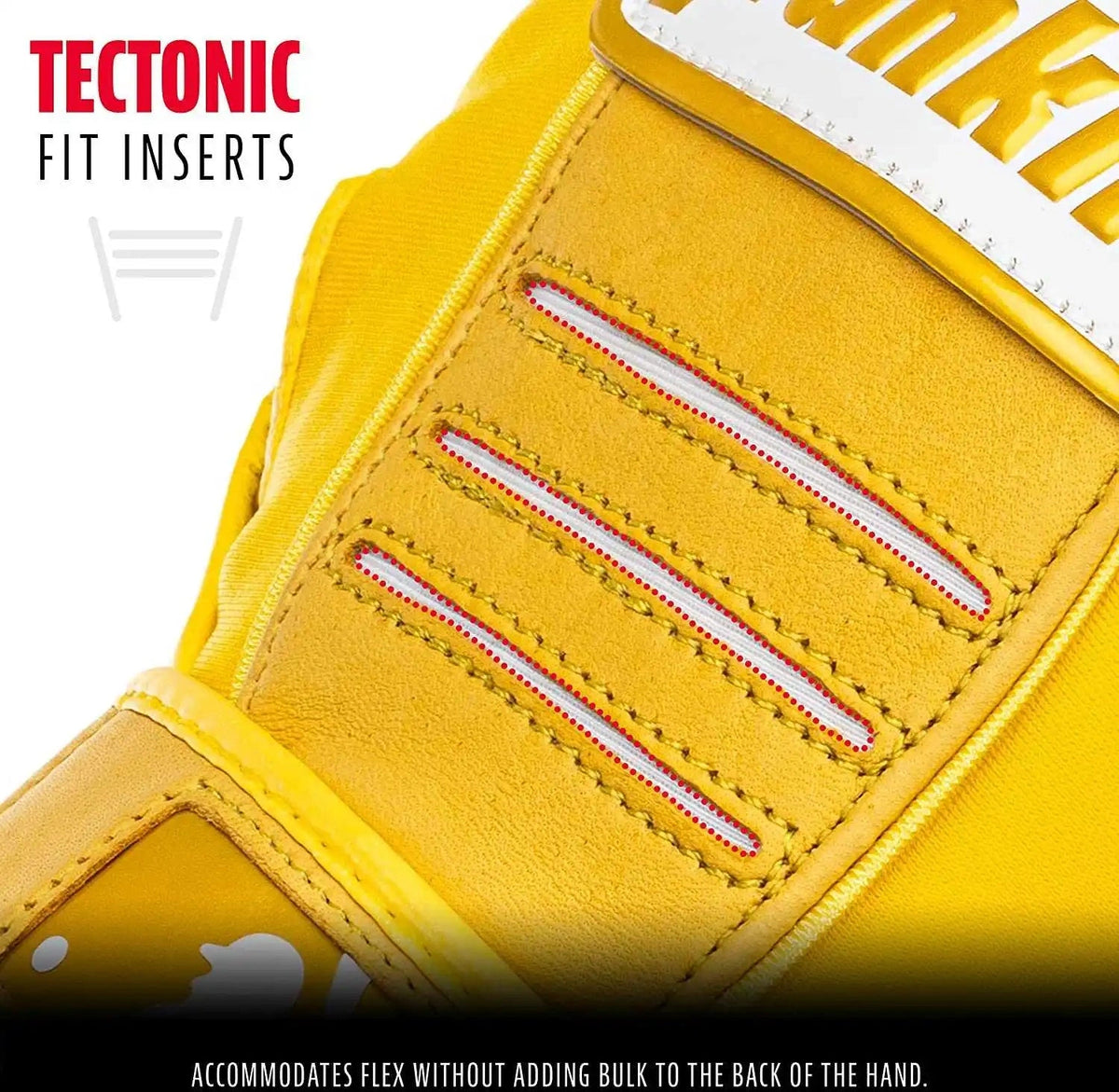 Franklin Cfx Pro Hi-lite Adult Batting Glove - Yellow