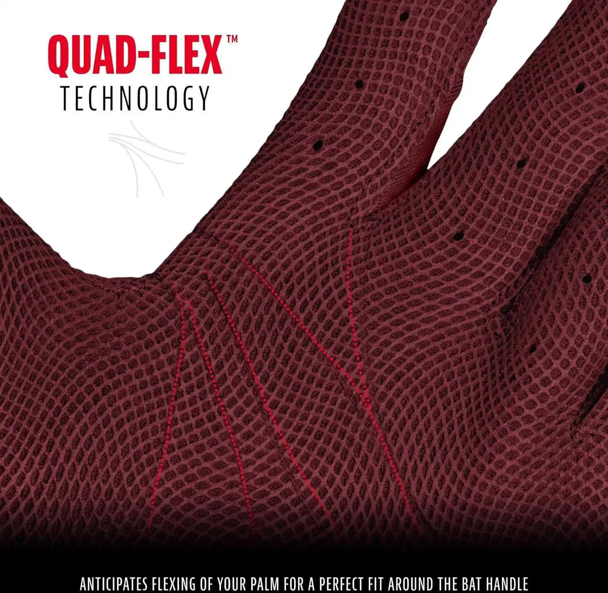 Franklin Cfx Pro Hi-lite Batting Gloves - Burgandy