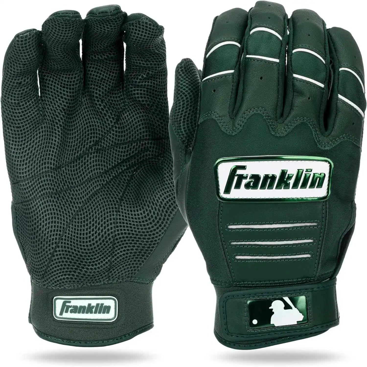 Franklin Cfx Pro Hi-lite Batting Gloves - Forest Green