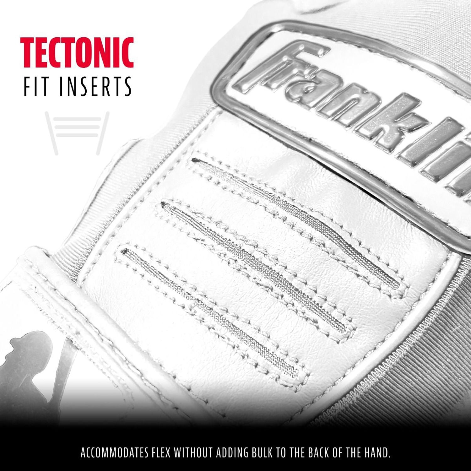 Franklin Cfx Pro Youth Batting Gloves - Pearl White
