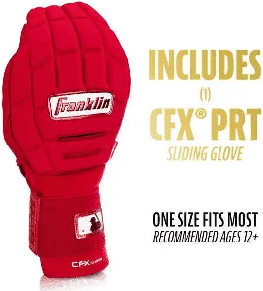 Franklin Cfx Prt Protective Sliding Mitt - Red - Adult