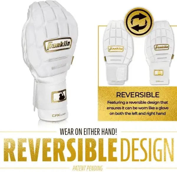 Franklin Cfx Prt Protective Sliding Mitt - White Gold