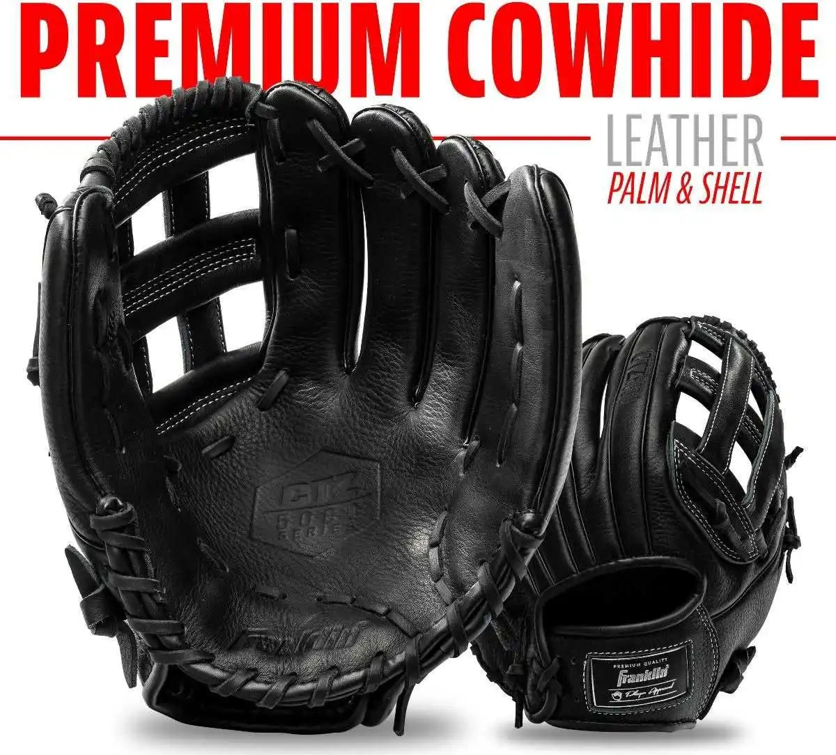 Franklin Ctz5000 12.50’’ Utility Glove - Black Chrome - Right