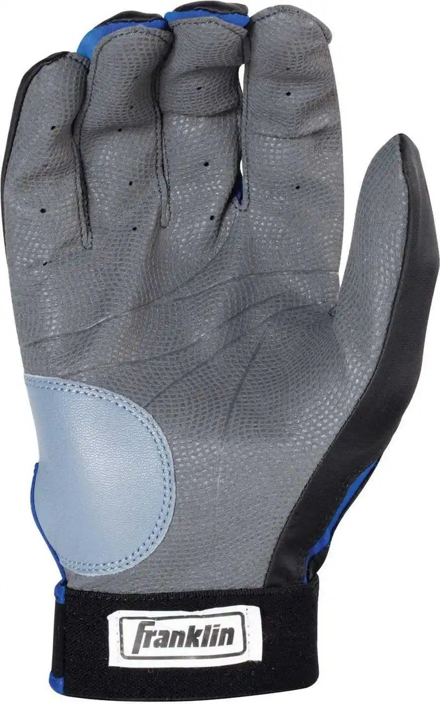 Franklin Digitek Youth Batting Gloves - Black Royal Camo