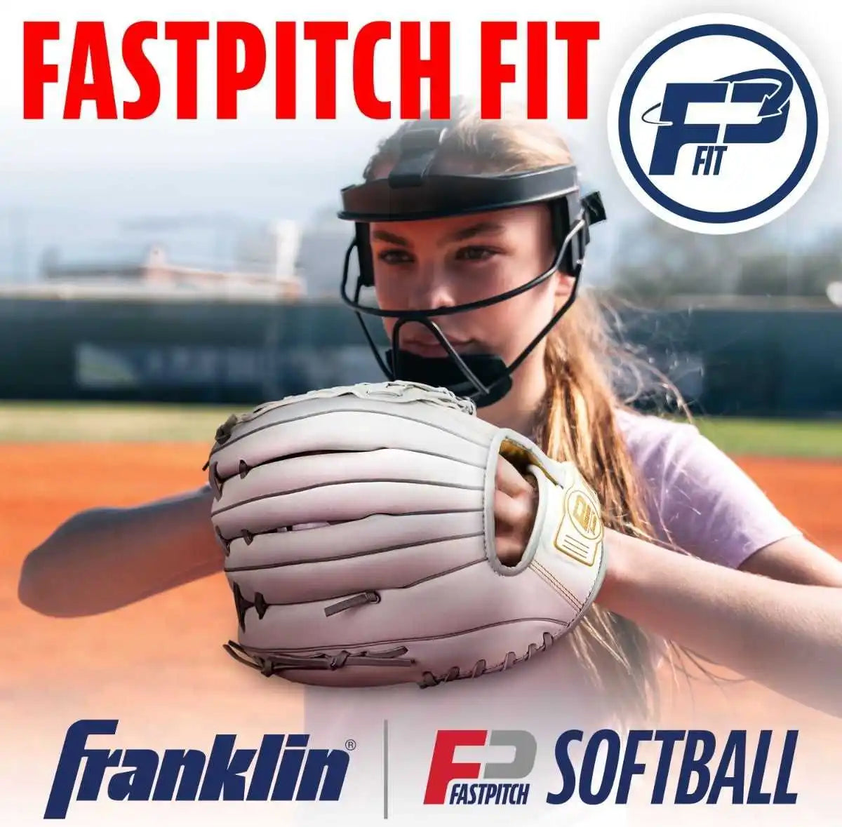 Franklin Field Master 11.50’’ Utility Glove - White Gray - Right