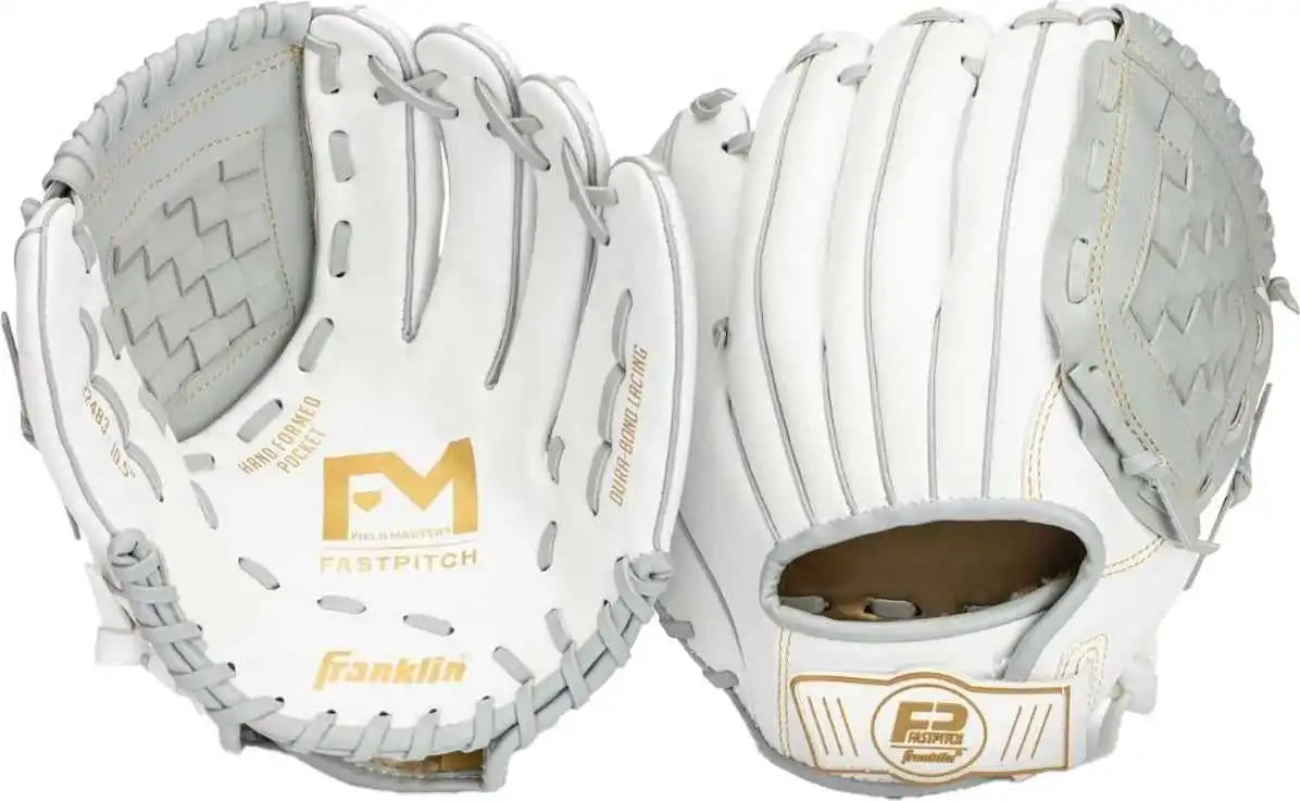 Franklin Field Master 12.00’’ Fastpitch Utility Glove - White Gray