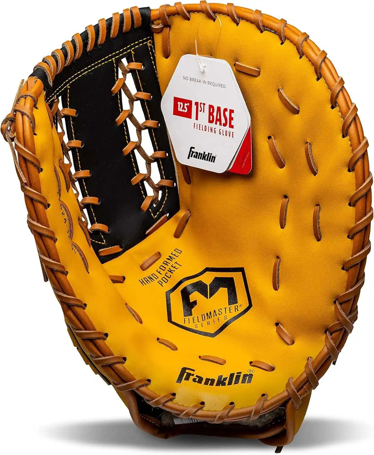 Franklin Field Master 12.50’’ 1st Base Mitt - Tan Black - Right Throw