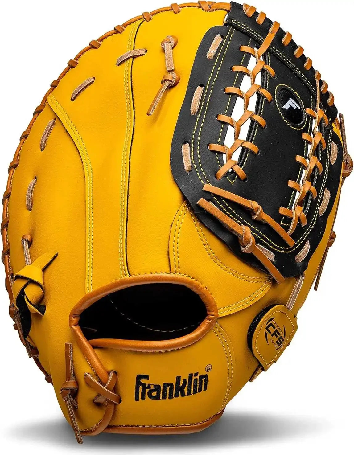 Franklin Field Master 12.50’’ 1st Base Mitt - Tan Black - Right Throw