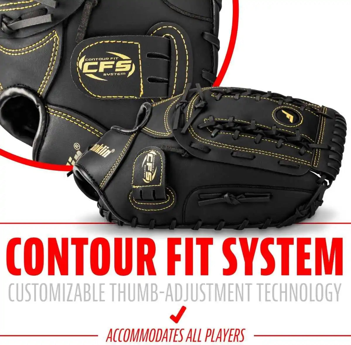 Franklin Field Master 12.50’’ Utility Glove - Black Gold - Right