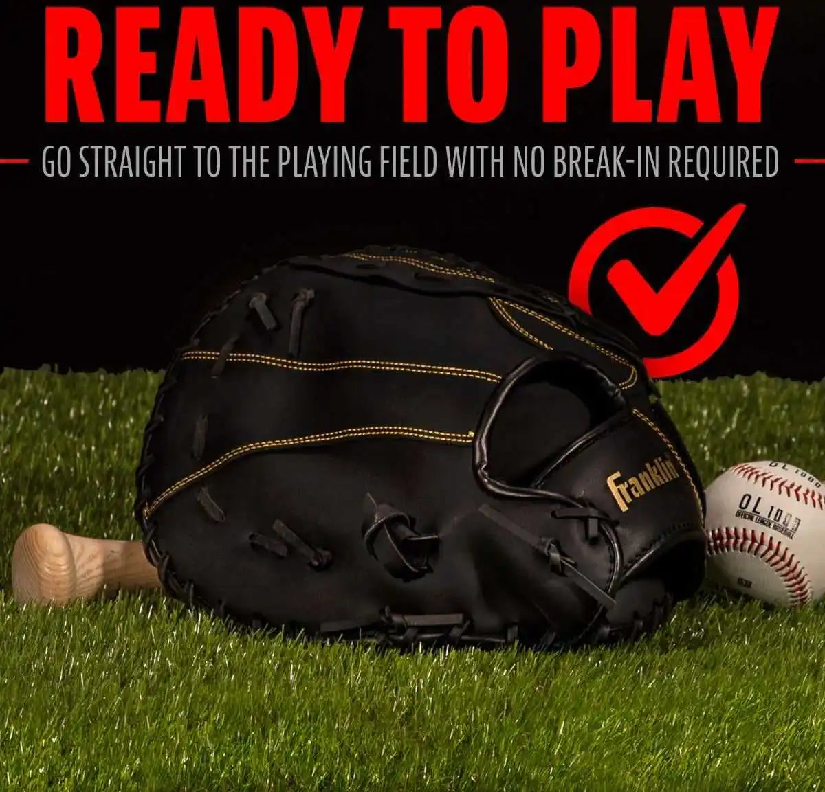 Franklin Field Master 12.50’’ Utility Glove - Black Gold - Right