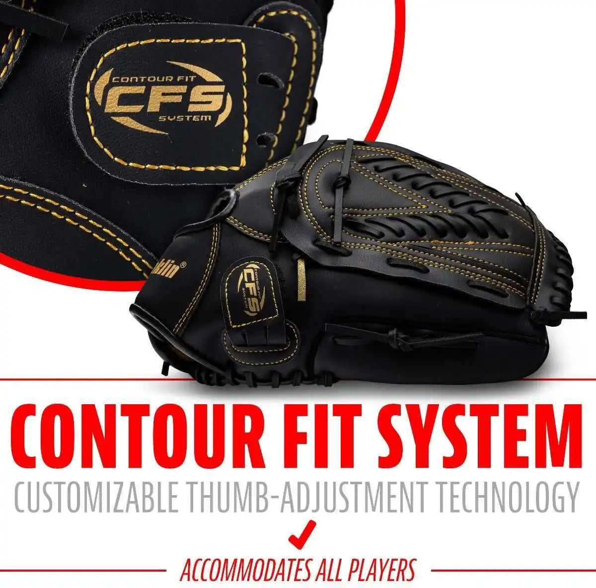 Franklin Field Master 13.00’’ Utility Glove - Black Gold - Right