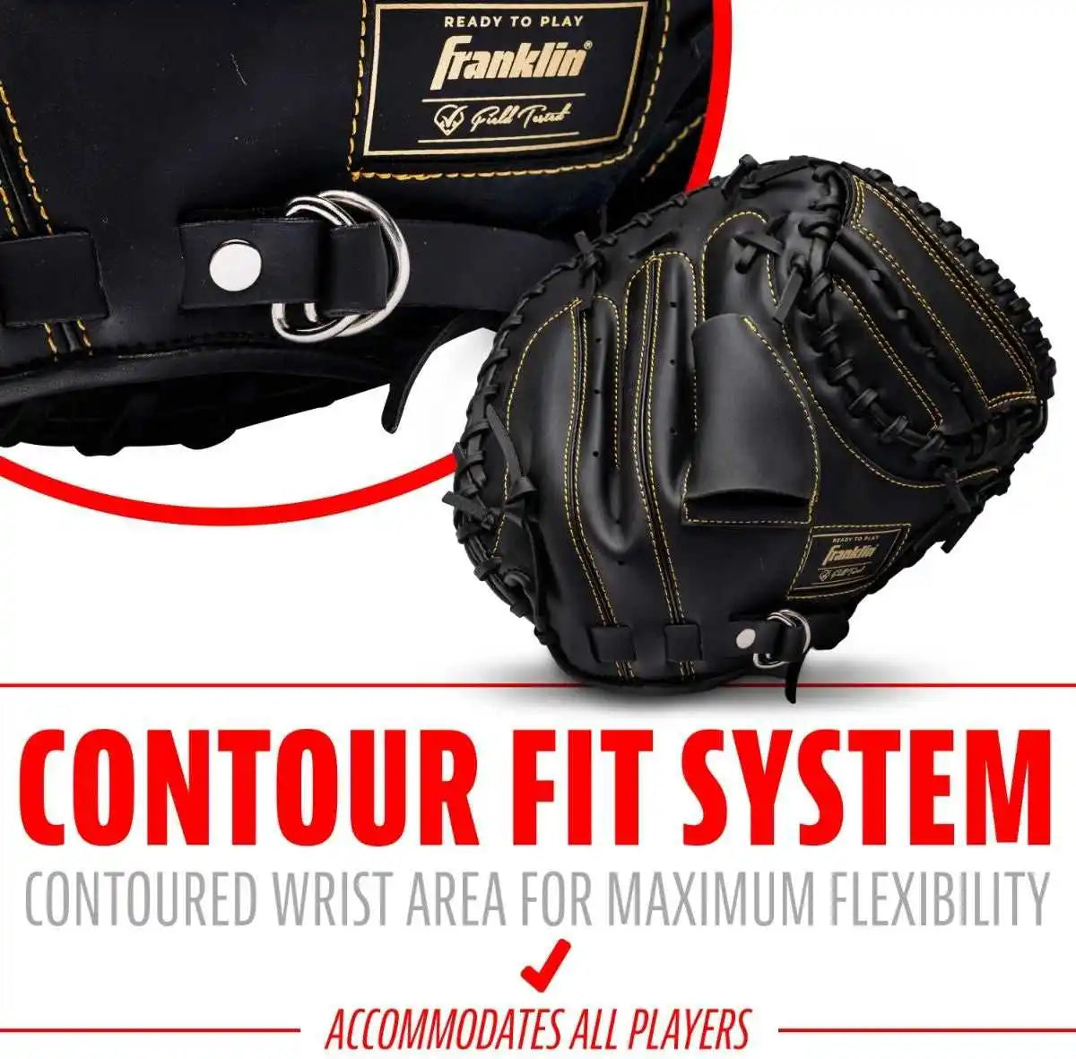 Franklin Field Master 31.50’’ Catcher’s Mitt - Black Gold - Right