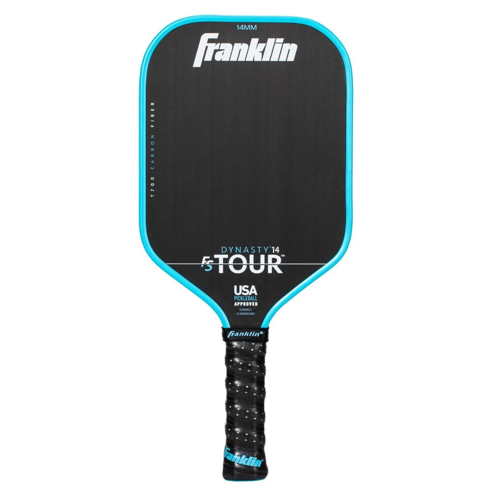 Franklin FS Tour Dynasty Pickleball Paddle Set 14mm - Blue - HIT a Double