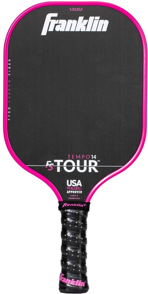 Franklin Fs Tour Tempo Pickleball Paddle Set (14mm) - Pink