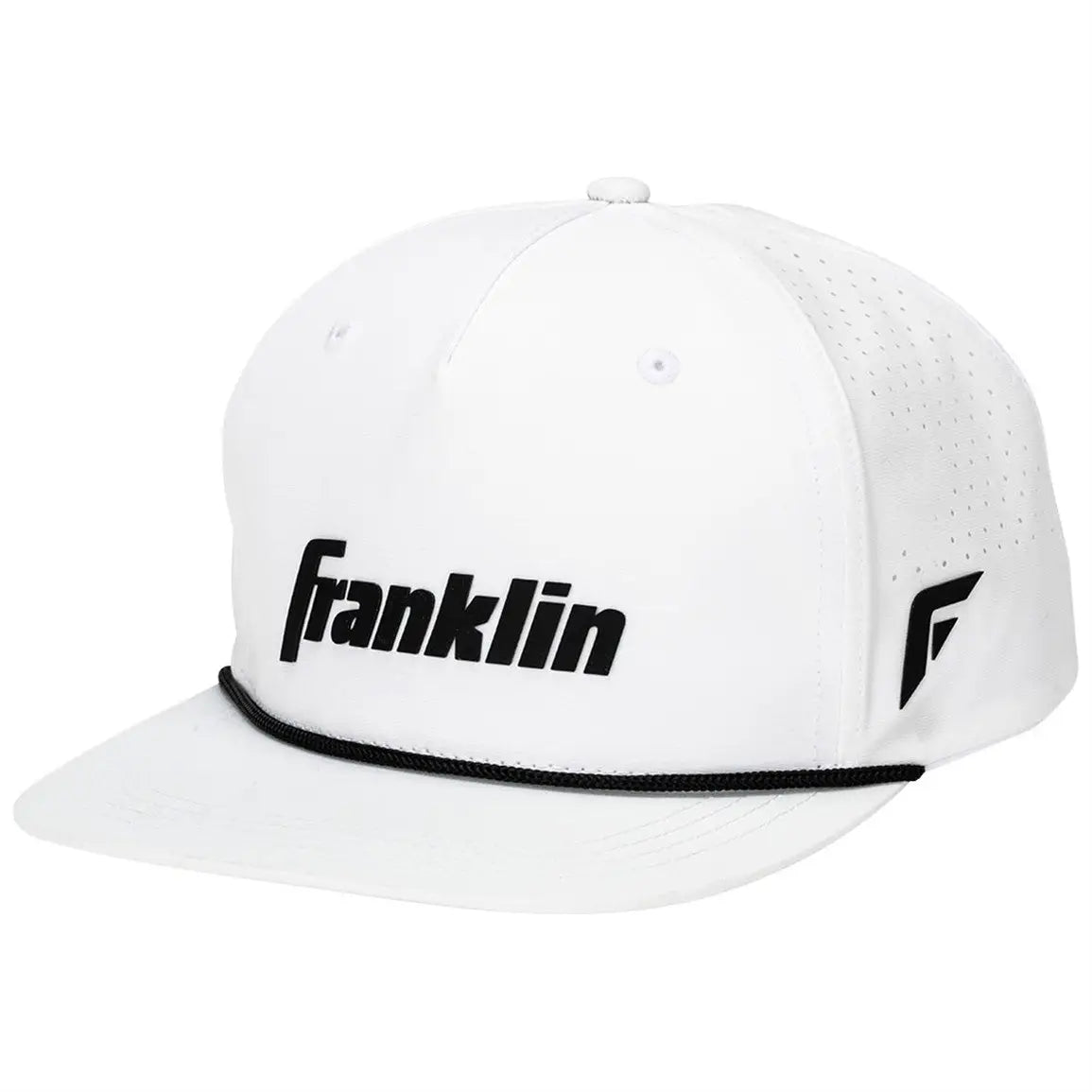 Franklin Lifestyle Snapback Cap - White Black - Vanilla Gold / one Size Fits Most