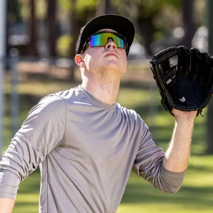 Franklin Mlb Baseball Pro Sunglasses 24012 - Vanilla Gold - one Size Fits Most
