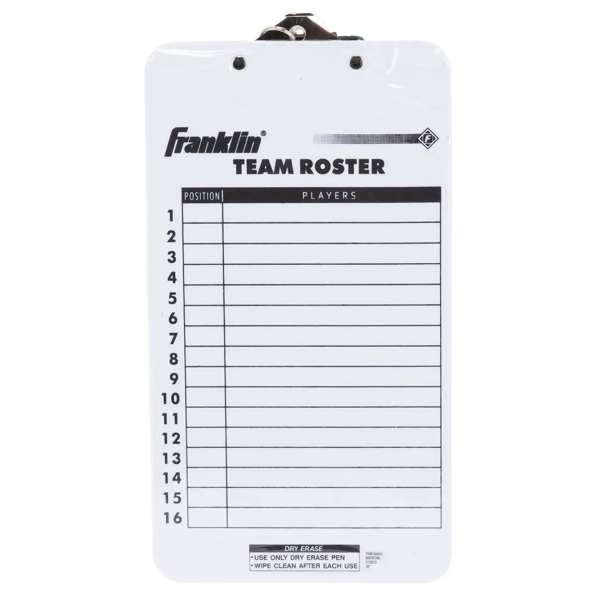 Franklin Mlb Coach’s Clipboard 1567