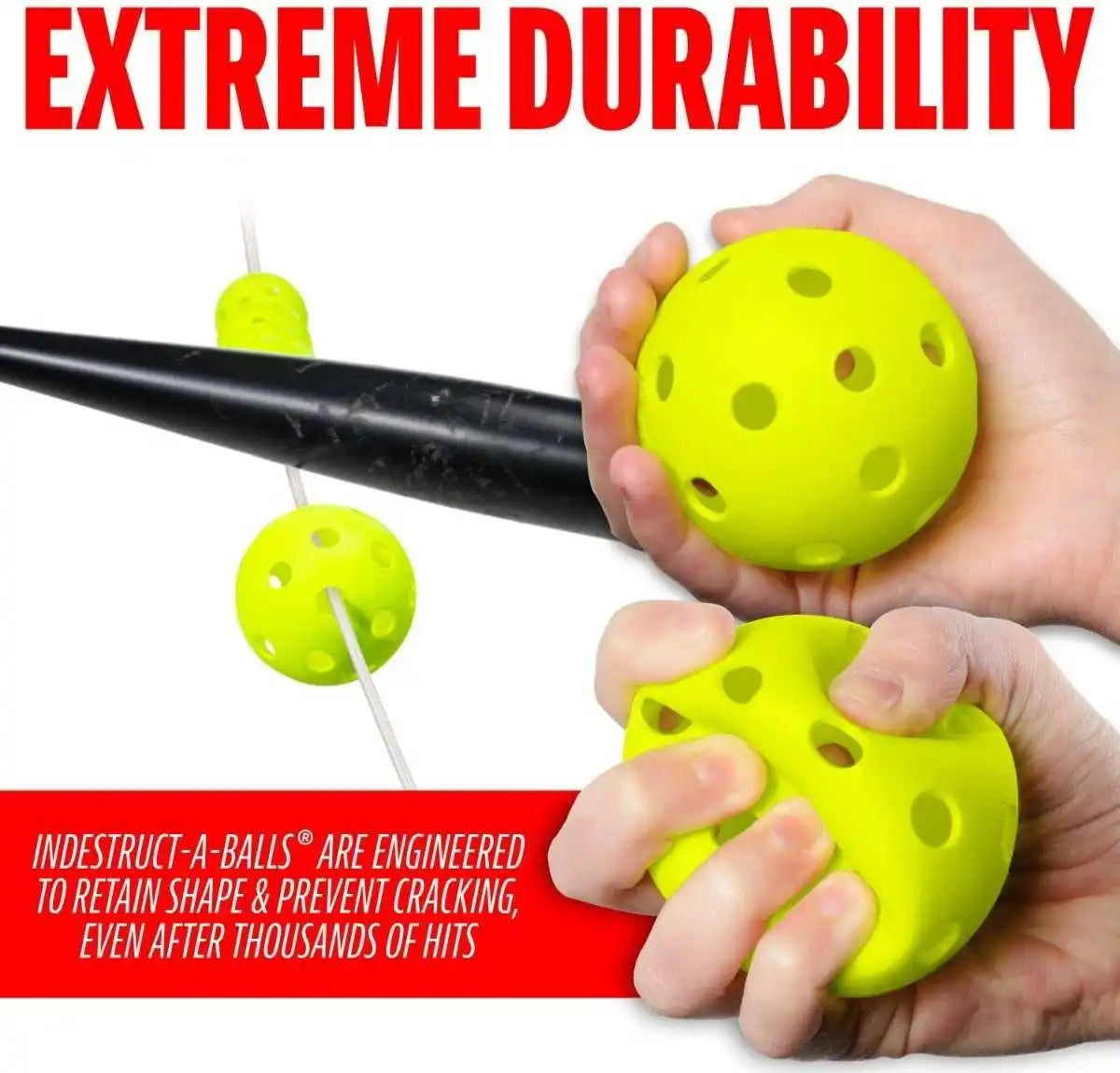 Franklin Mlb Indestruct-a-ball Launch Line - Yellow