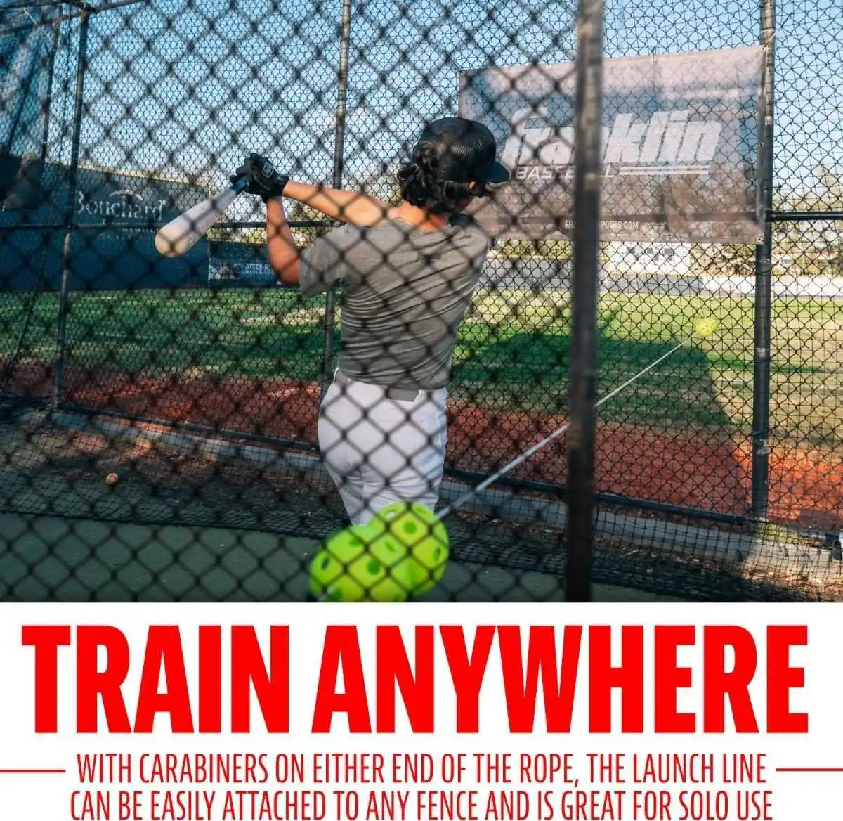 Franklin Mlb Indestruct-a-ball Launch Line - Yellow
