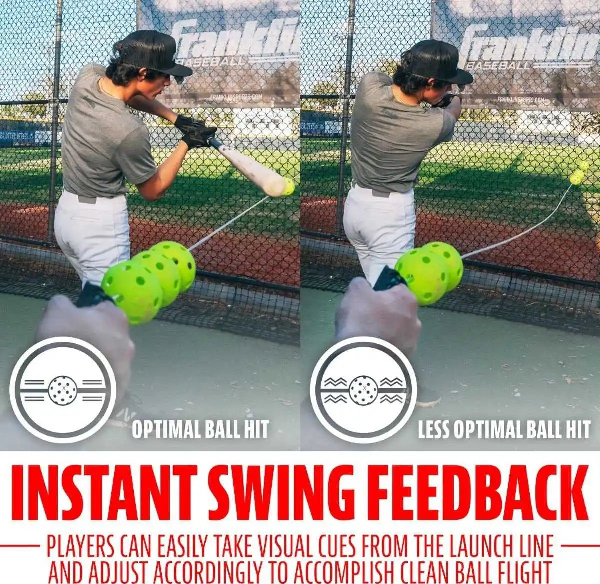 Franklin Mlb Indestruct-a-ball Launch Line - Yellow