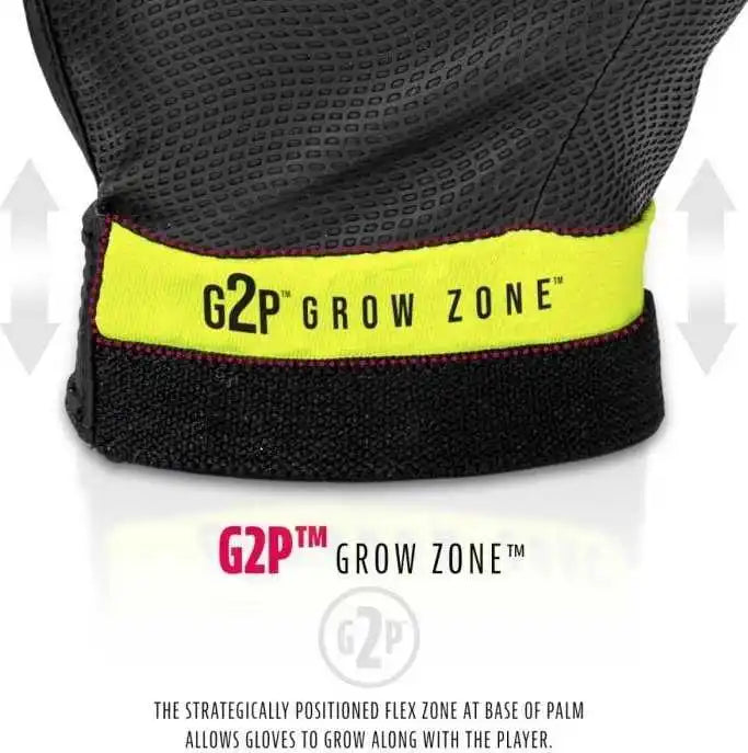 Franklin Mlb Teeball Grow 2 Pro Batting Gloves Black White