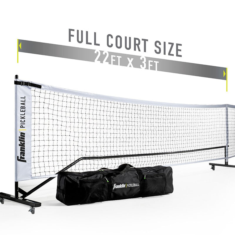 Franklin Official Tournament Net with Wheels - Wht / Os
