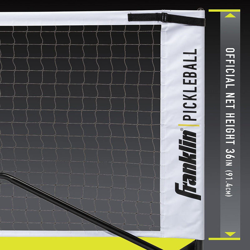 Franklin Official Tournament Net with Wheels - Wht / Os