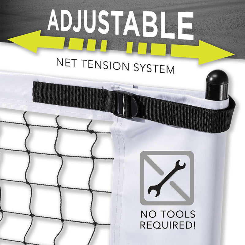Franklin Official Tournament Net with Wheels - Wht / Os