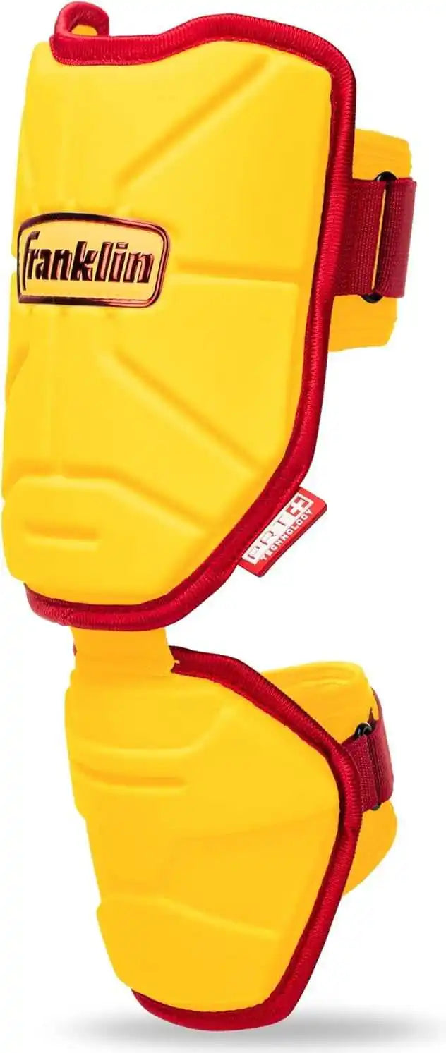 Franklin Prt Protective Adult Batter’s Elbow Guard - Yellow Red