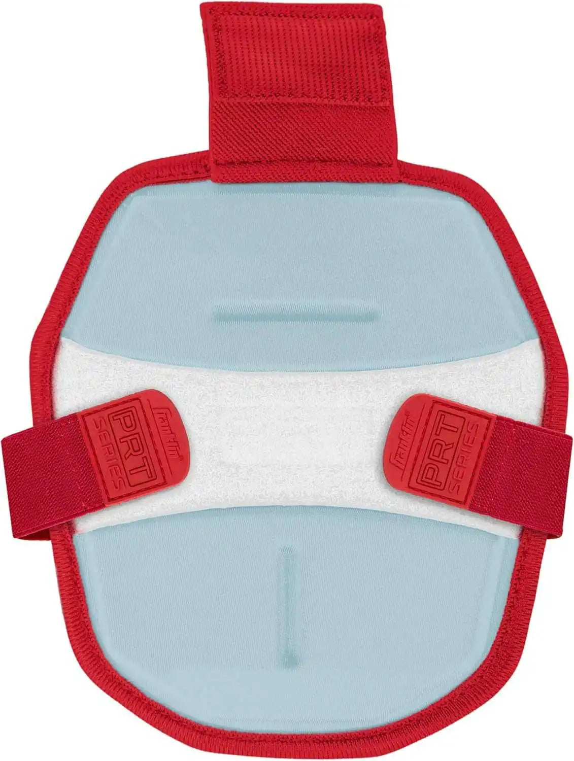 Franklin Prt Protective Adult Batter’s Leg Guard - Columbia Blue Red