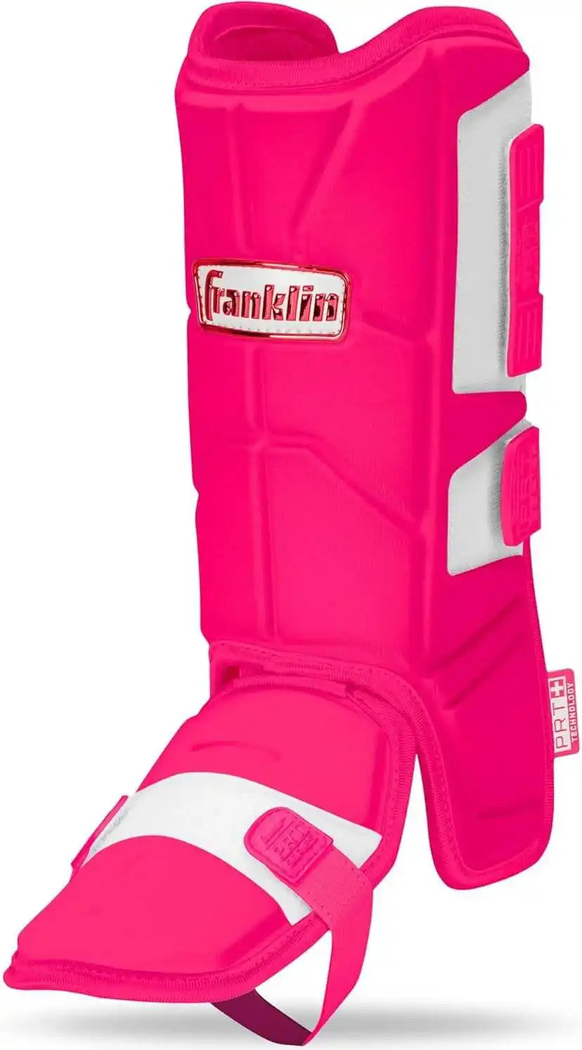 Franklin Prt Protective Adult Batter’s Leg Guard - Optic Pink