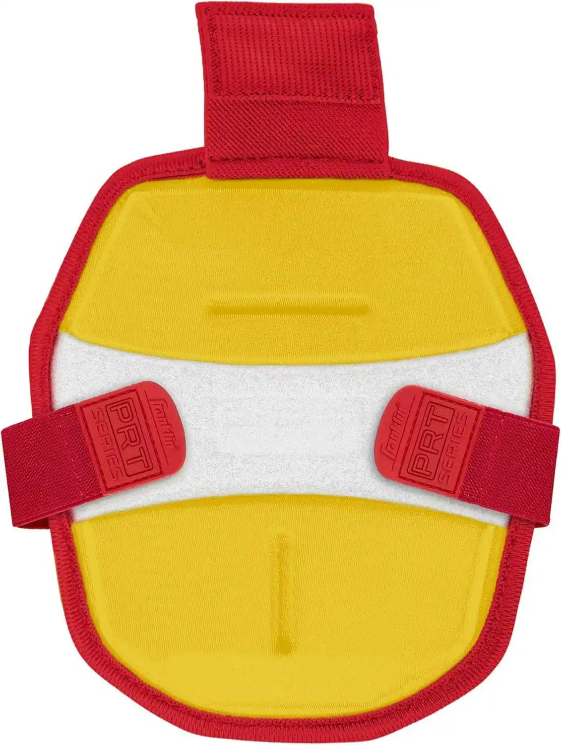Franklin Prt Protective Adult Batter’s Leg Guard - Yellow Red