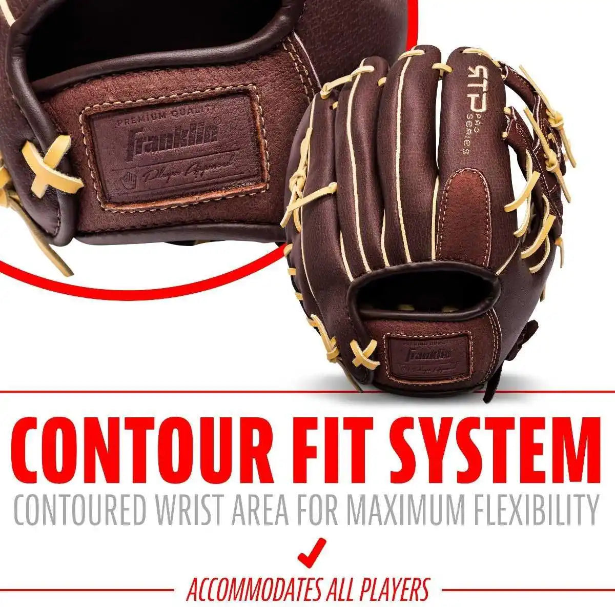 Franklin Rtp Pro Series 11.00’’ Utility Glove - Brown Camel - Right