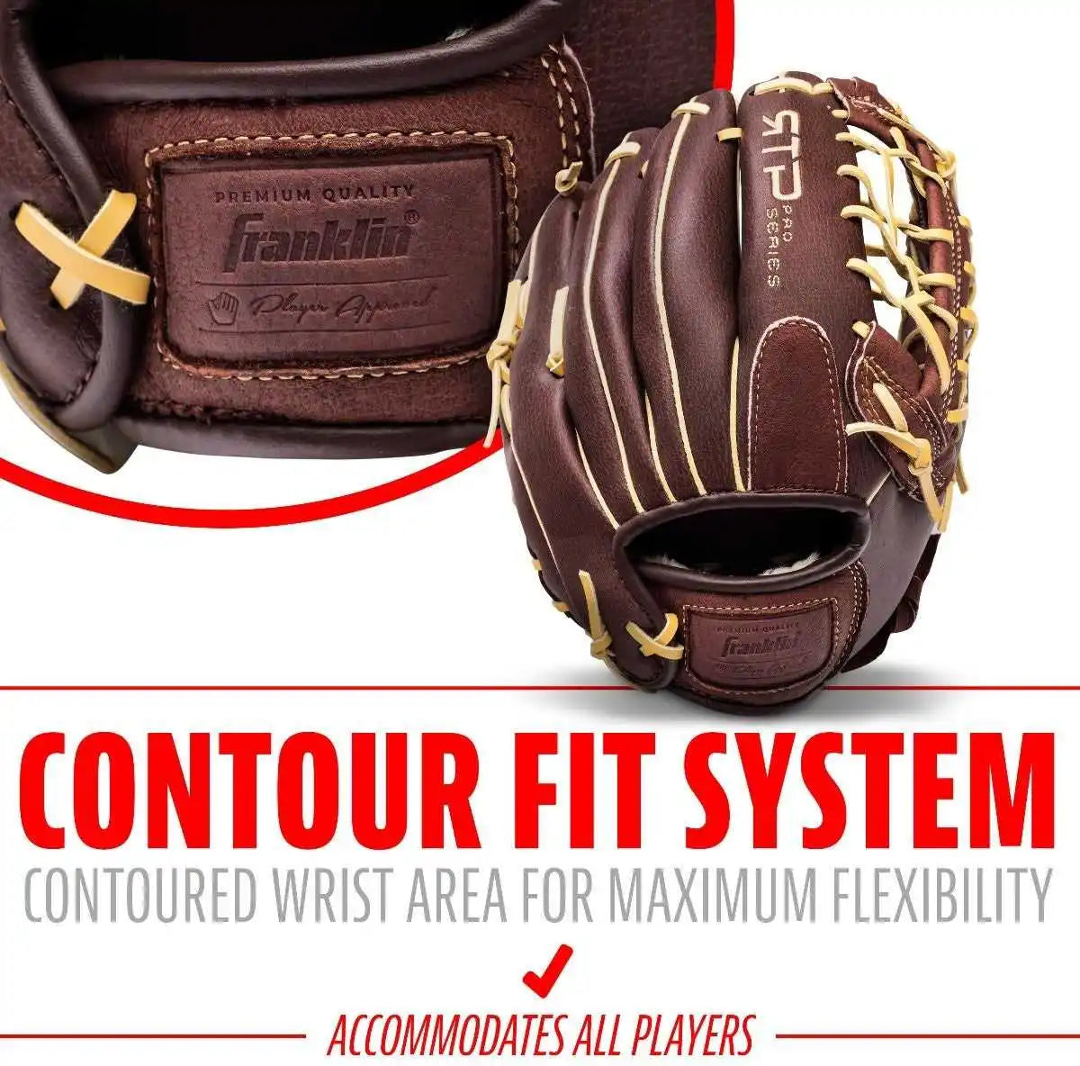 Franklin Rtp Pro Series 12.00’’ Utility Glove - Brown Camel - Right