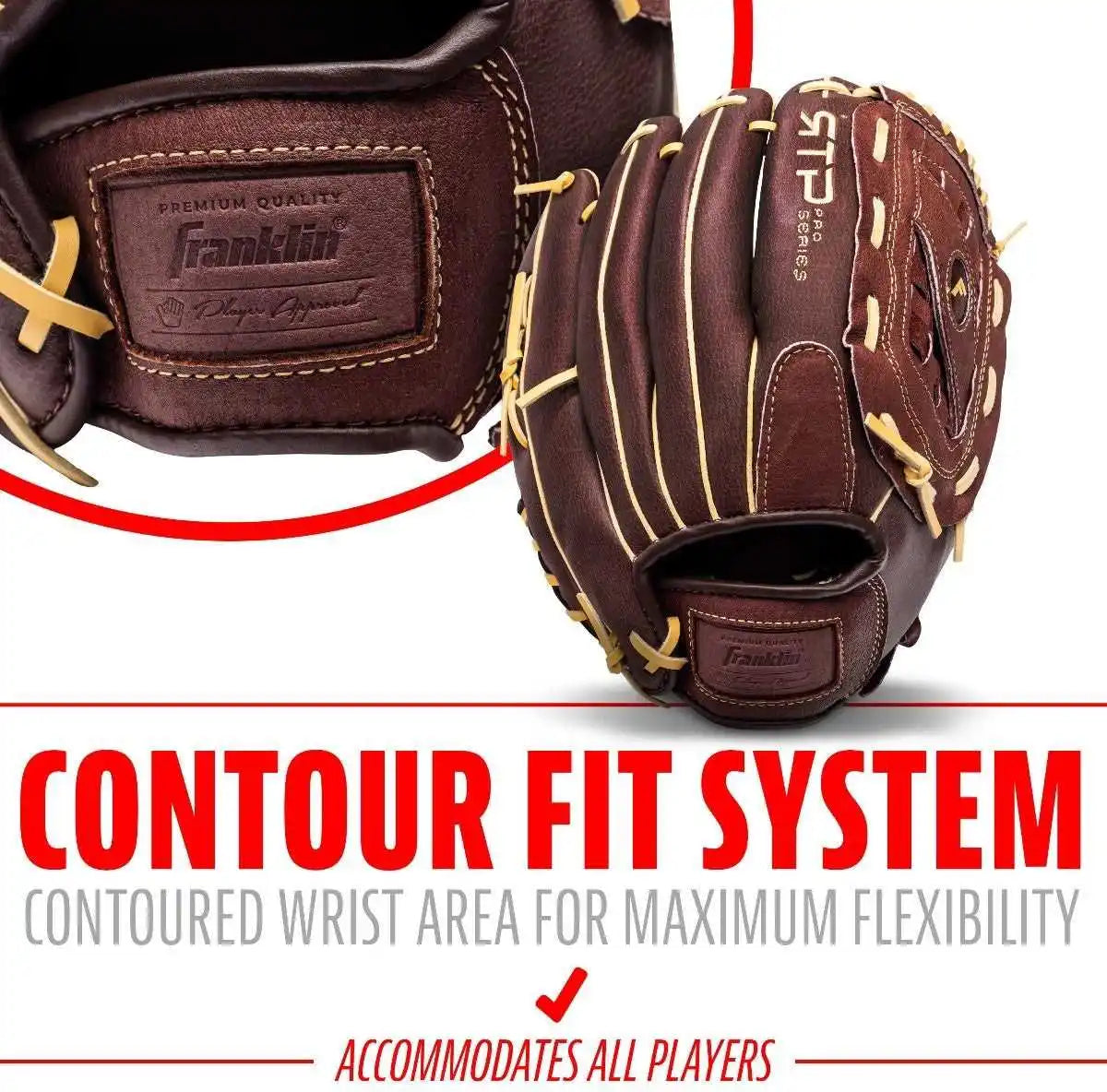 Franklin Rtp Pro Series 12.50’’ Utility Glove - Brown Camel - Right