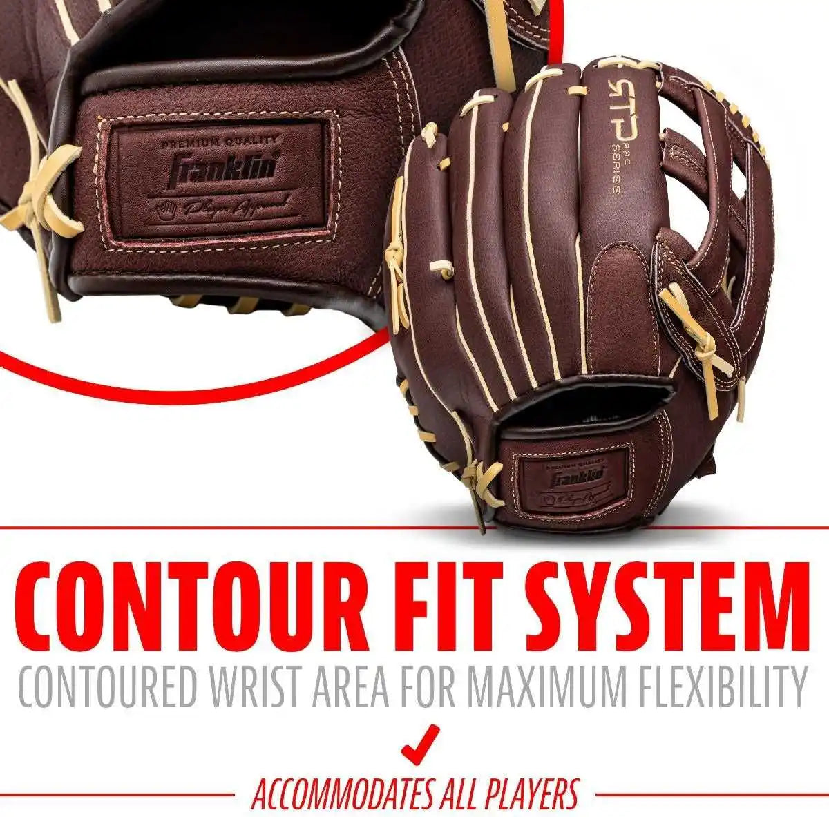 Franklin Rtp Pro Series 13.00’’ Utility Glove - Brown Camel - Right