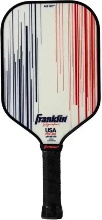 Franklin Signature Series Pickleball Paddle 13mm - White Red Navy