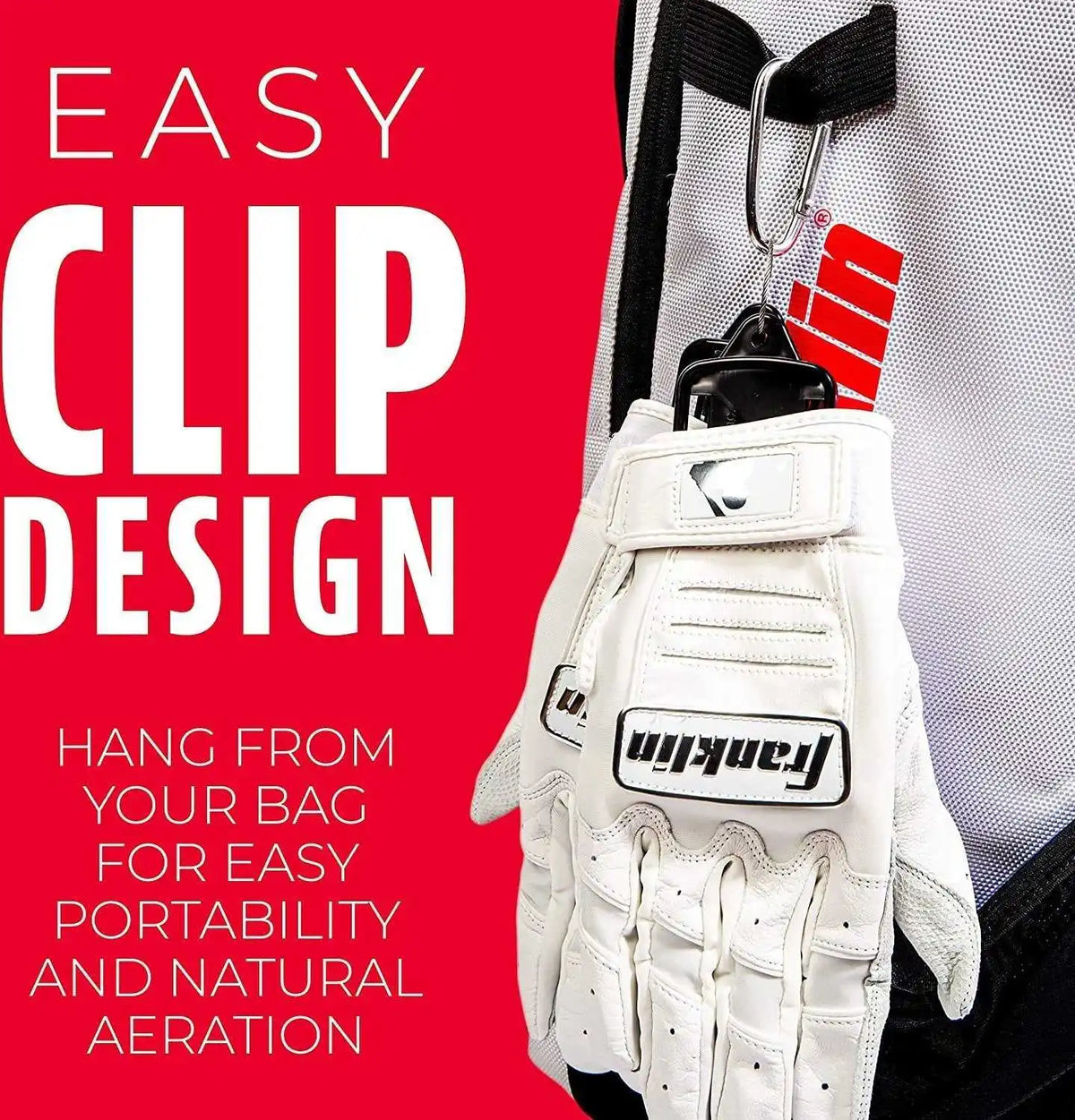 Franklin Sports Batting Glove Aerator Inserts Black