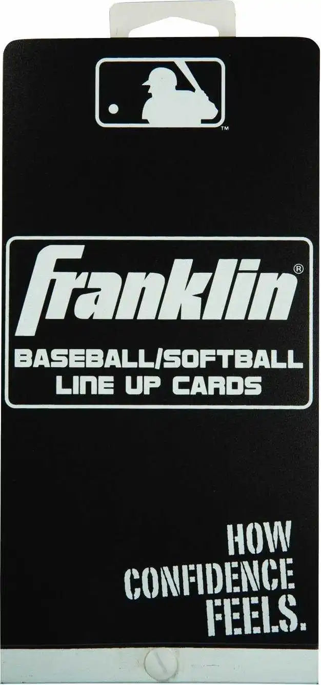 Franklin Sports Mlb Baseball/softball Line Up Cards