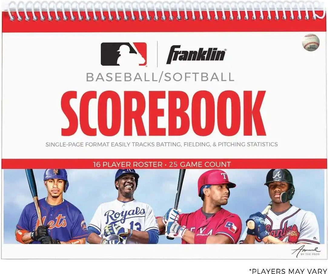 Franklin Sports Mlb Baseball/softball Scorebook
